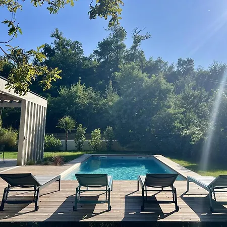 8 Pers A Avec Piscine Chauffee Et Clim - Fr-1-791-44 *